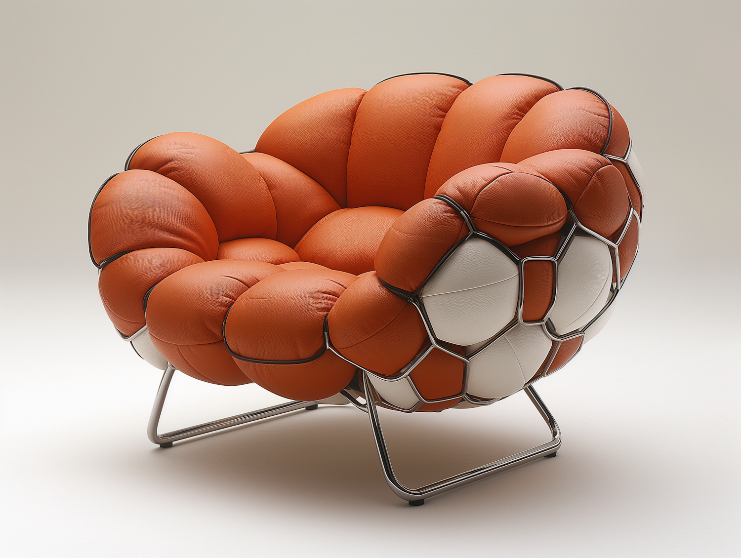 Football-Inspired Modern Chair