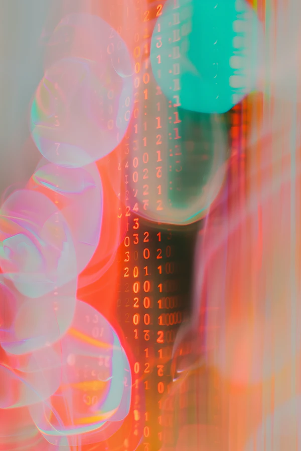Abstract Digital Glow
