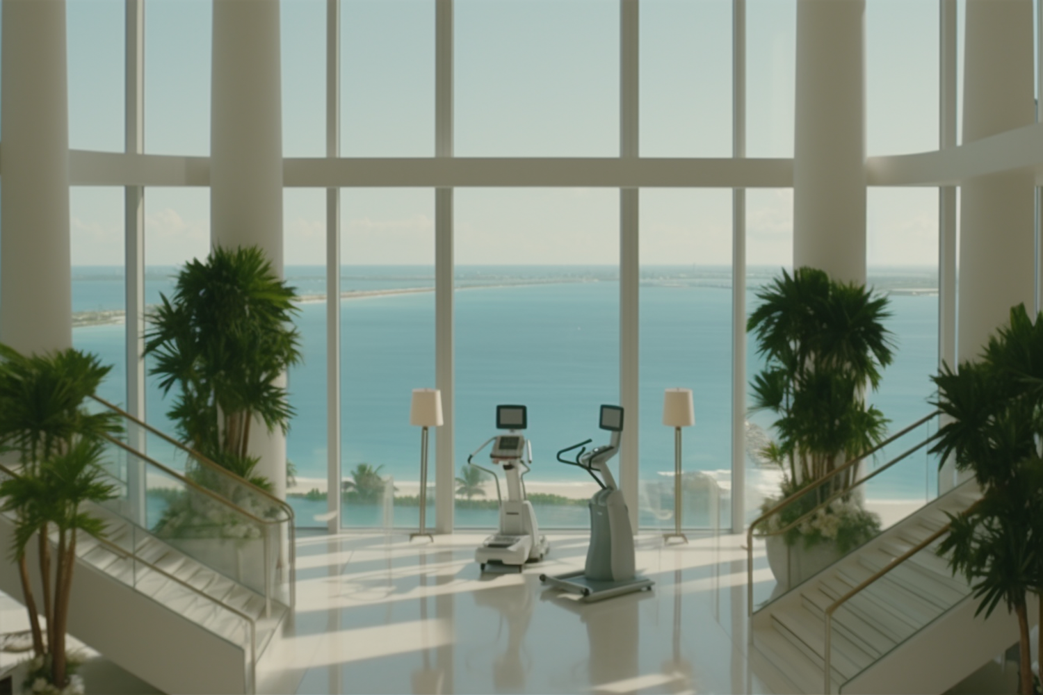 Ocean Vista Luxury Gym