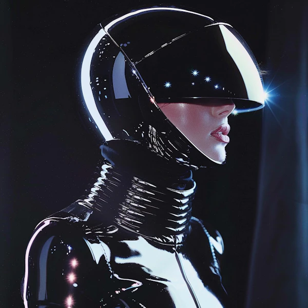Futuristic Cyberpunk Look