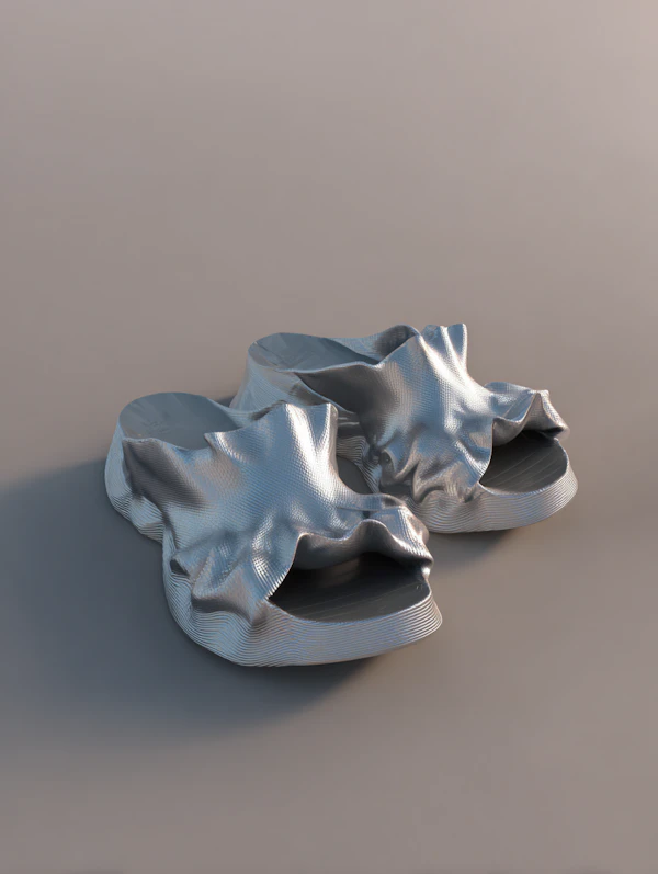 Futuristic Sandals Display