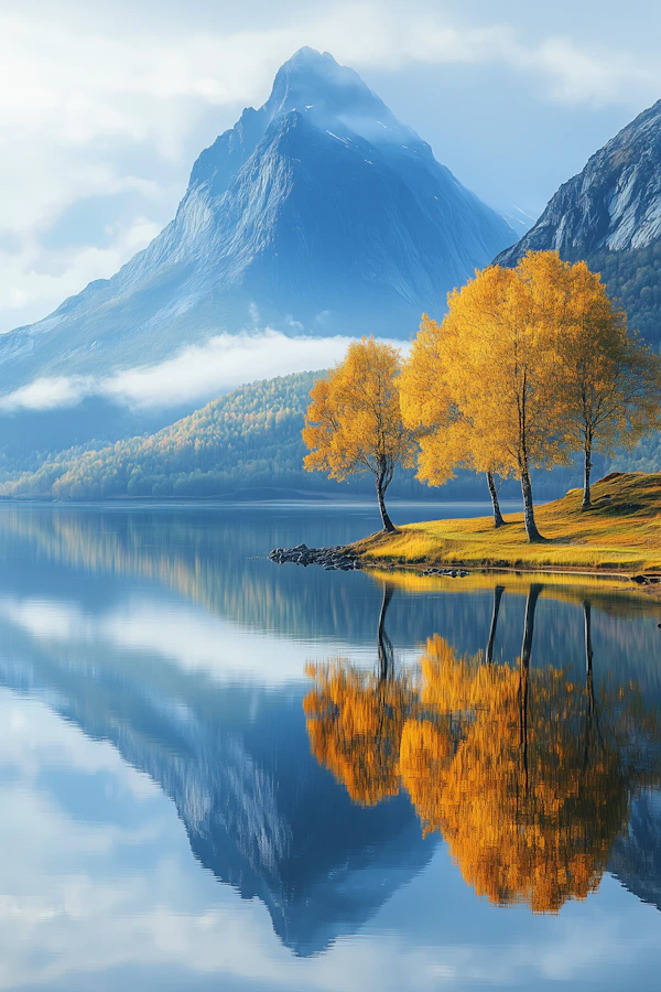 Serene Mountain Landscape
