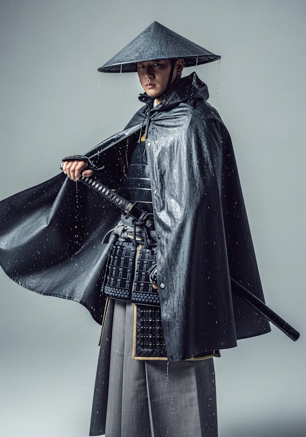 Samurai-Inspired Portrait