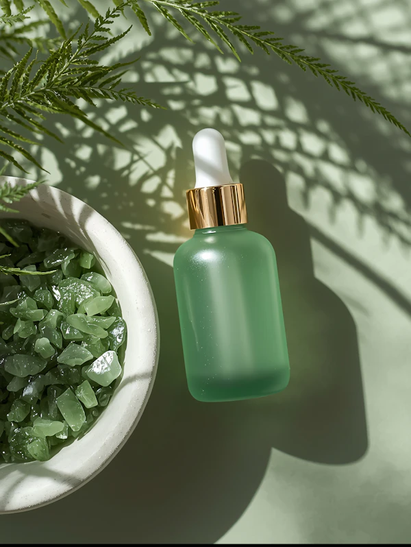 Serene Green Still Life
