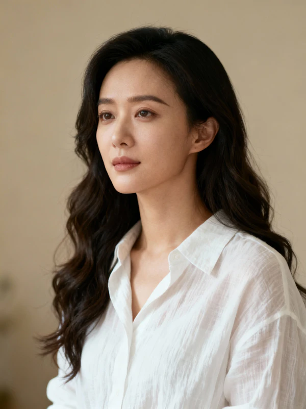 Serene Woman Portrait