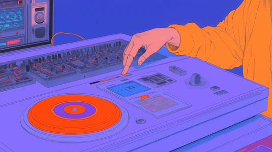 AI marketing illustration
