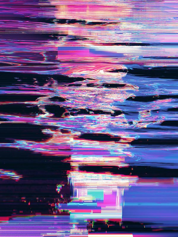Glitch Art Composition