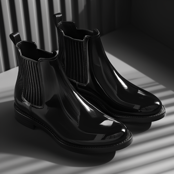 Elegant Black Chelsea Boots