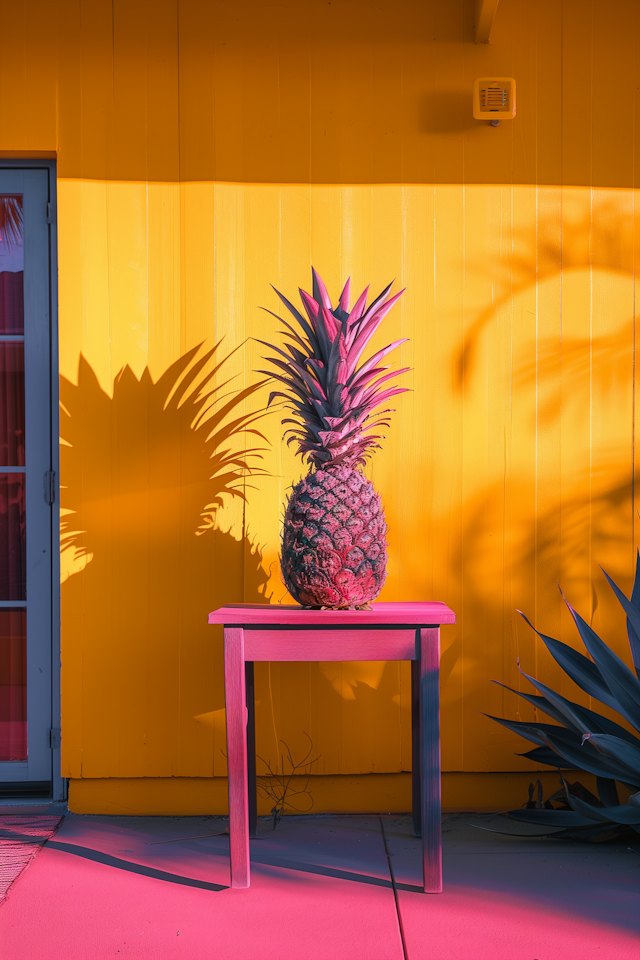 Vibrant Pink Pineapple