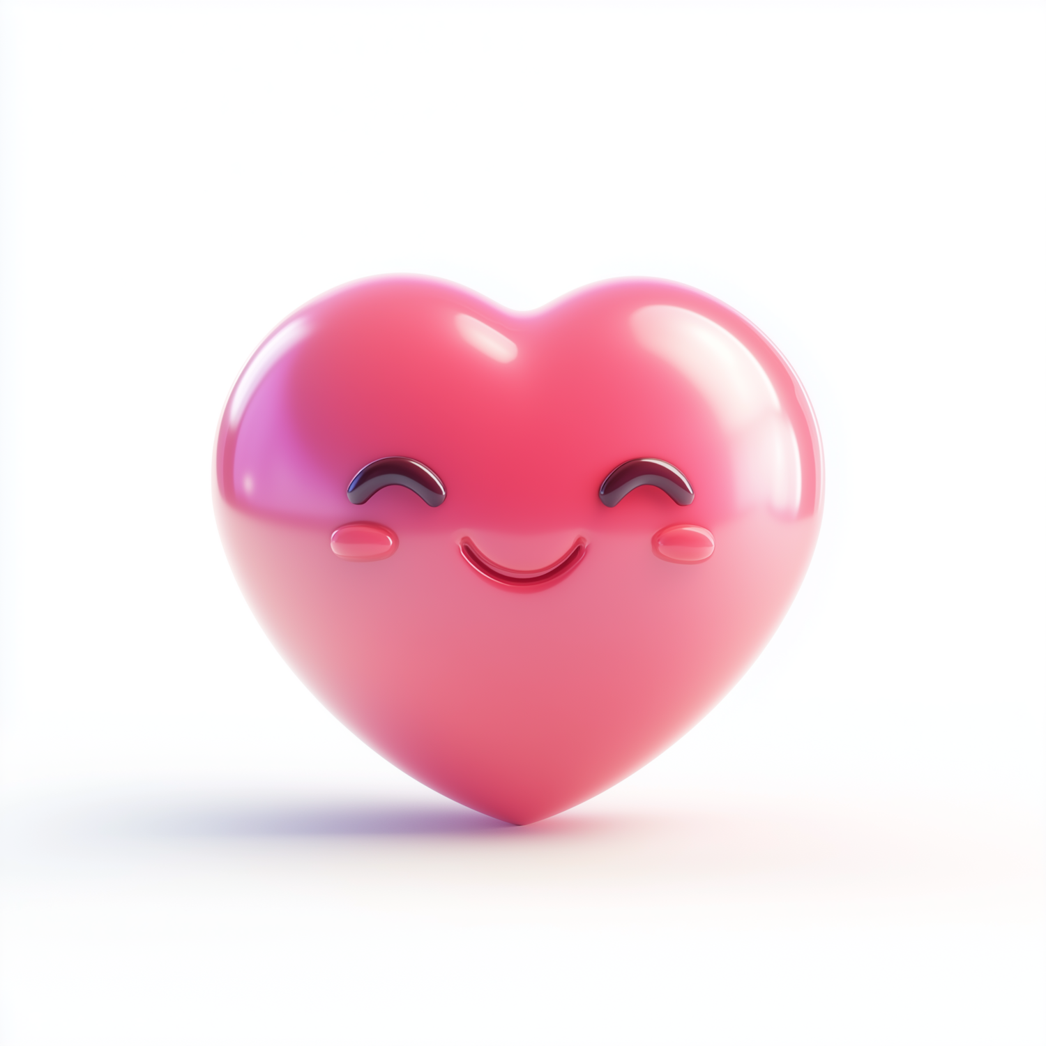 Cheerful Pink Heart