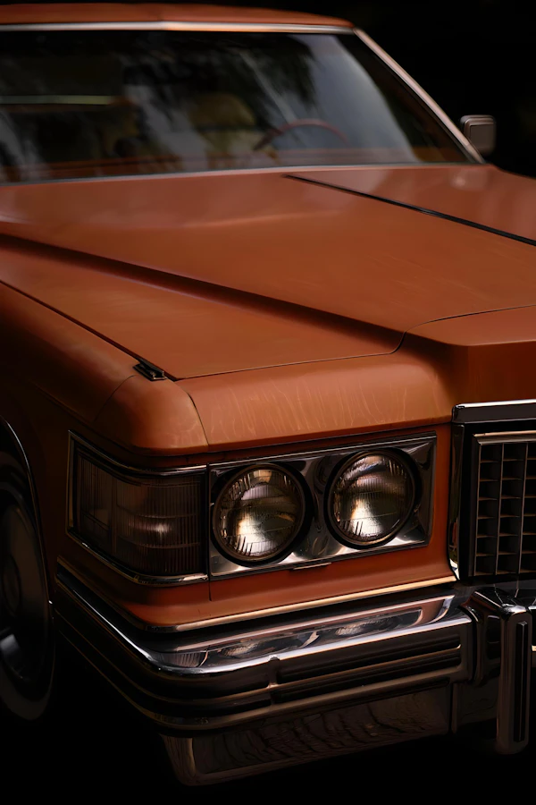 Vintage Car Close-Up