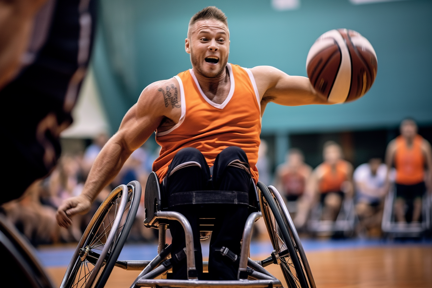 Wheelchair Basketball Determination