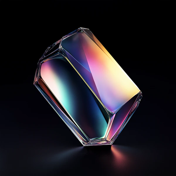 Futuristic Crystal Object