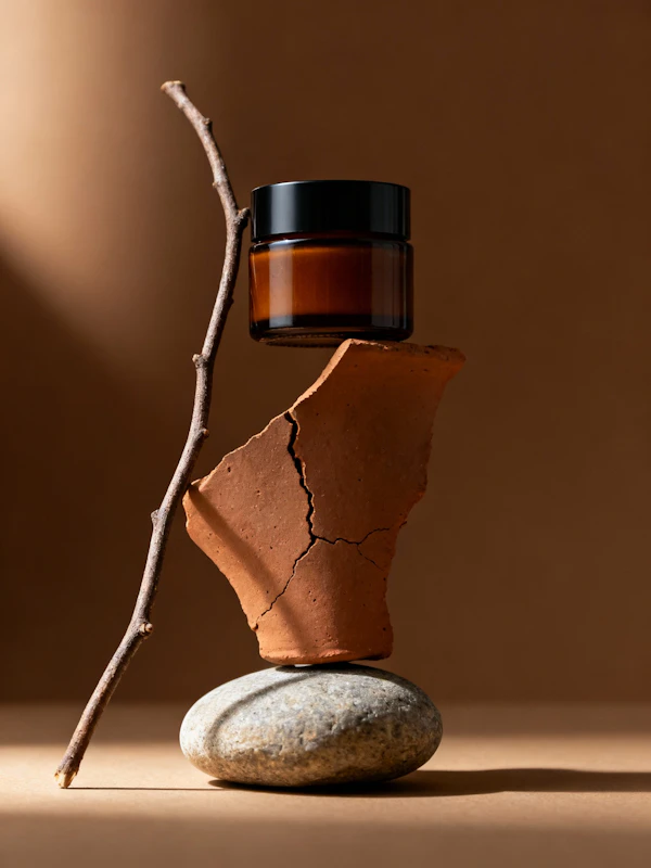 Minimalist Terracotta Art