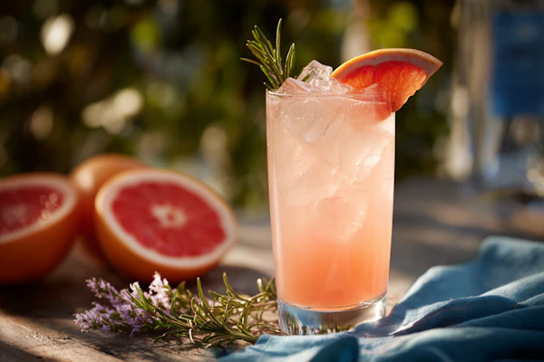 Pink Grapefruit Cocktail