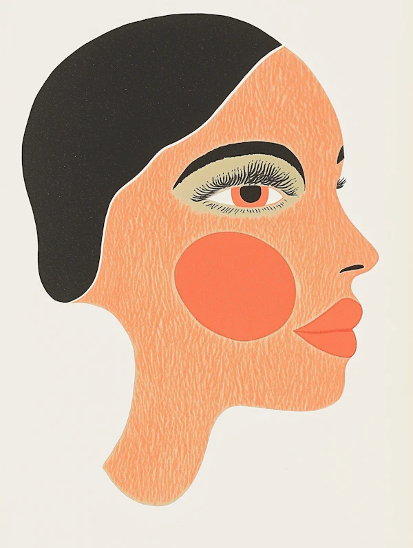 Stylized Woman Profile