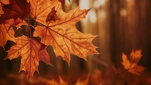 Autumn Leaves Close-up