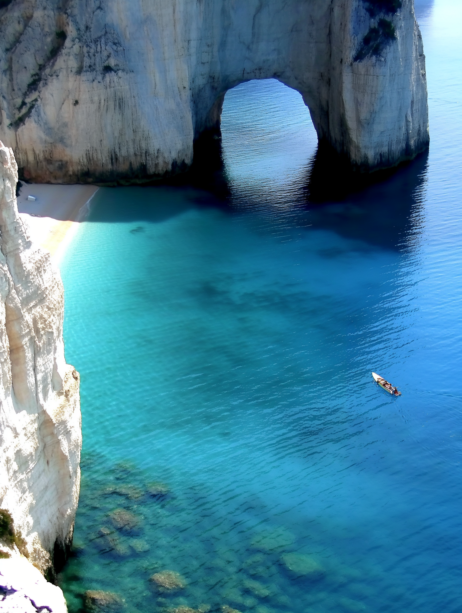 Coastal Majesty with Cliff and Sea