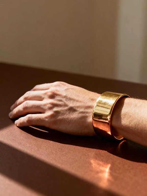 Golden Bracelet Close-Up