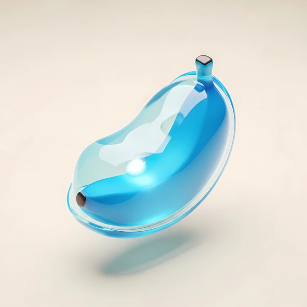 Translucent Blue Pod