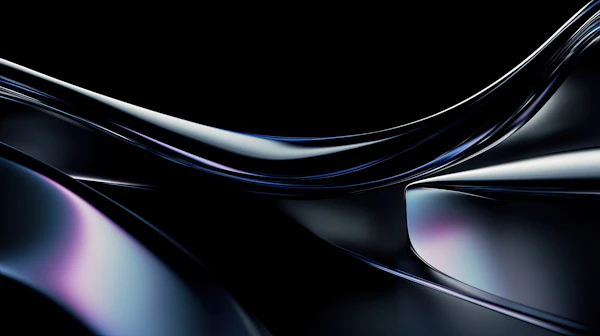 Abstract Metallic Art