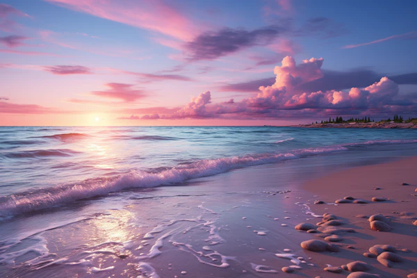 Sunset Serenity on Sapphire Shores