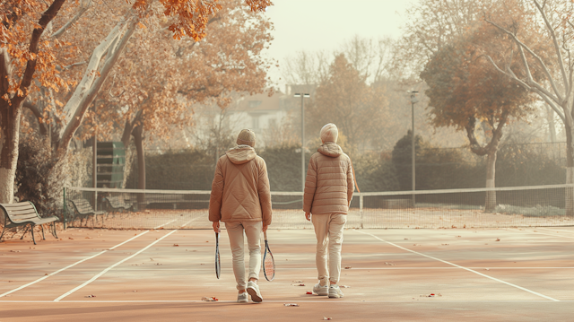 Autumnal Tennis Outing