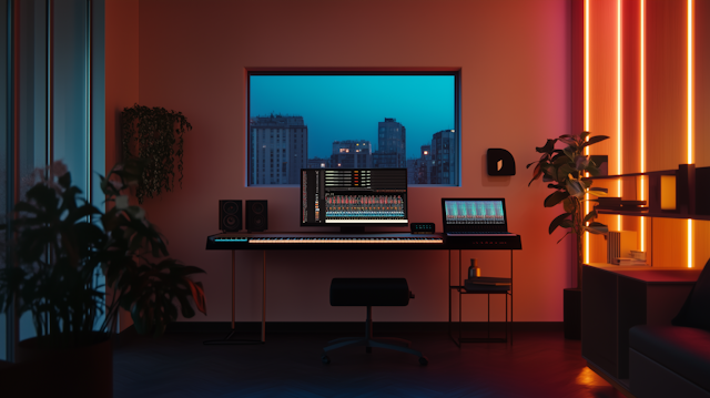 Modern Music Production Setup