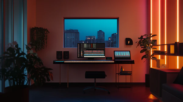 Modern Music Production Setup
