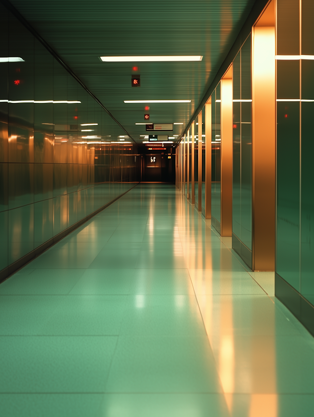 Futuristic Hallway