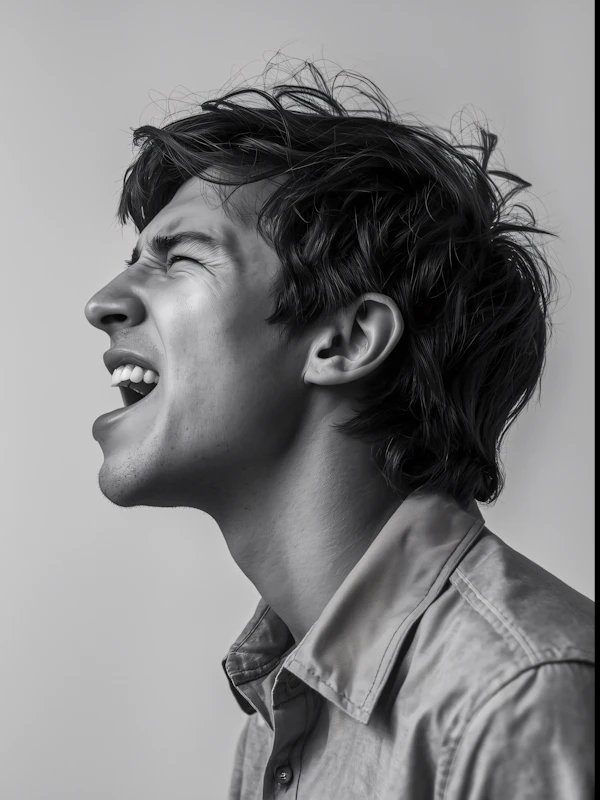 Dramatic Profile Portrait
