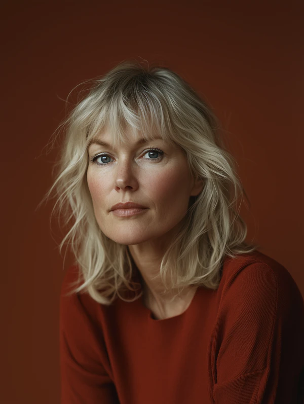 Portrait of Blonde Woman