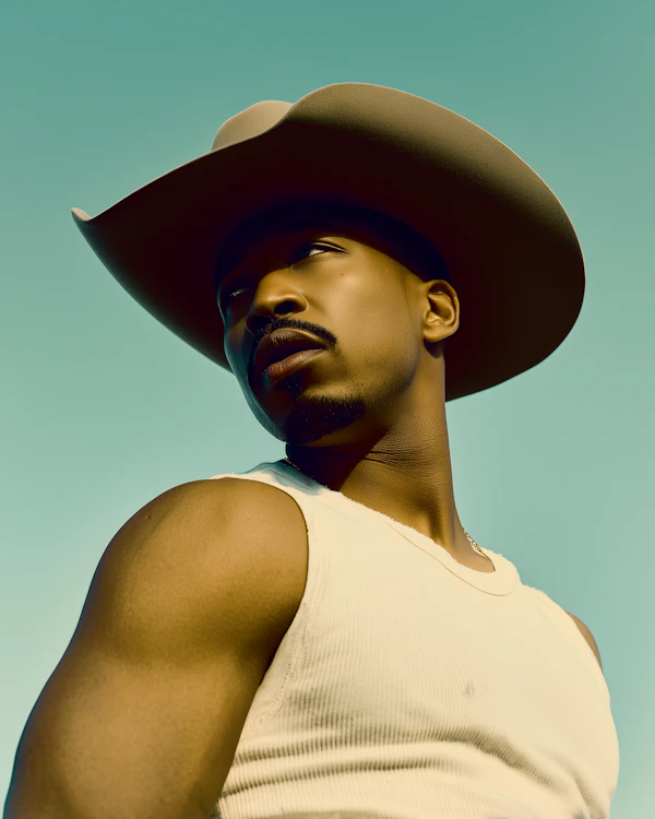 Contemplative Cowboy