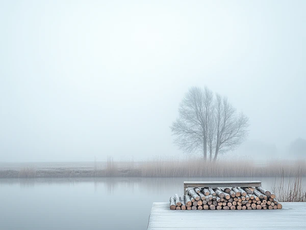Serene Winter Scene