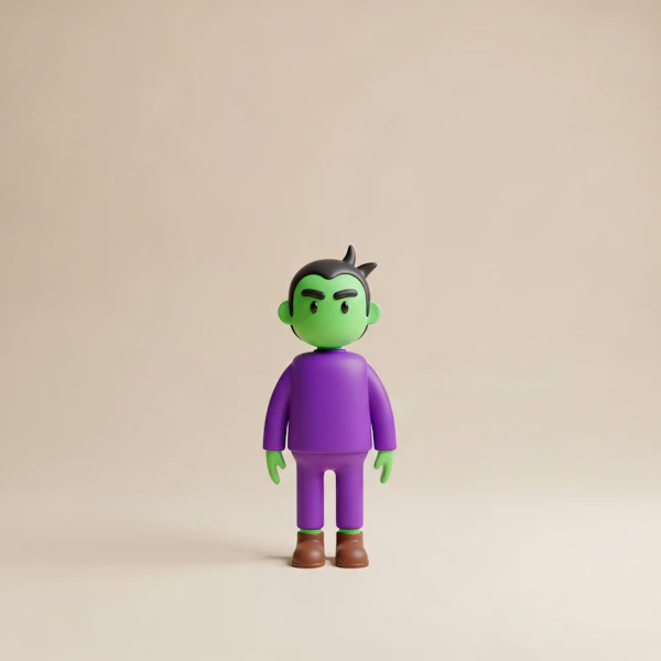 Stylized 3D Character