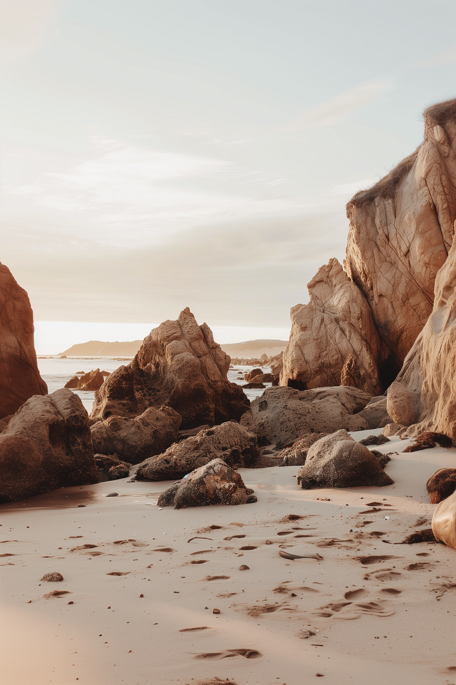 Serene Coastal Scene