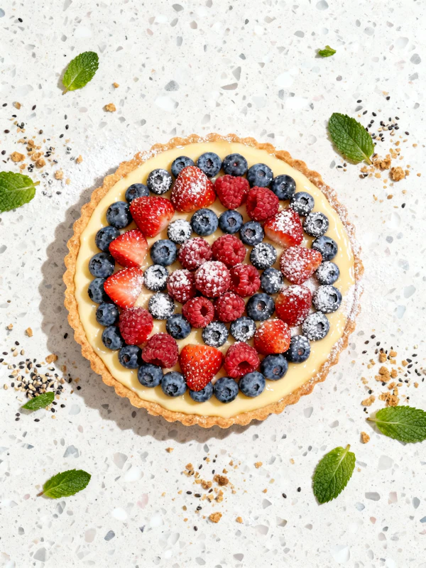 Vibrant Fruit Tart