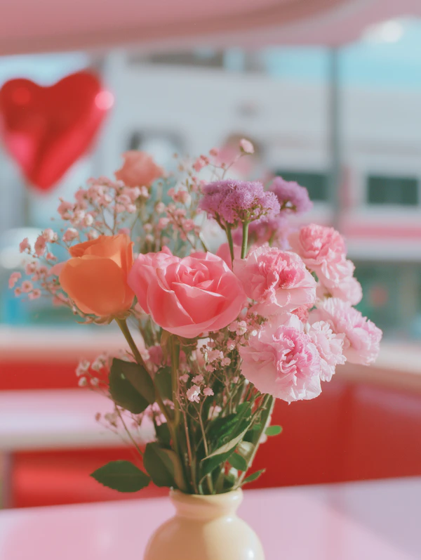 Romantic Flower Bouquet