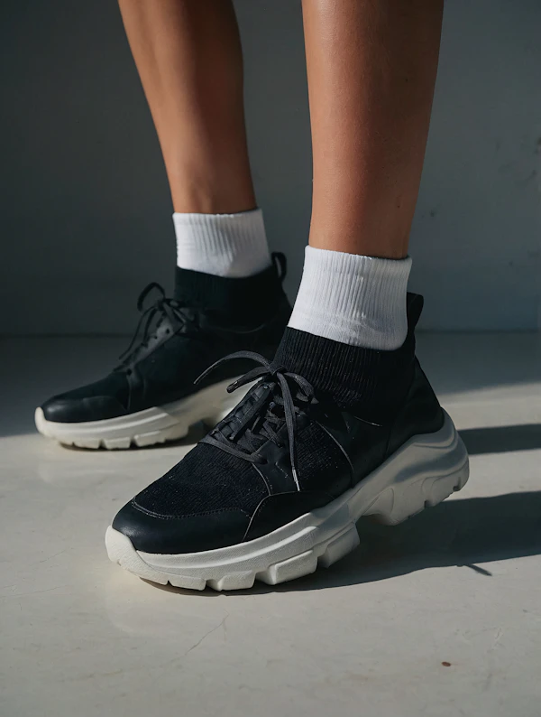 Stylish Sneakers Close-Up