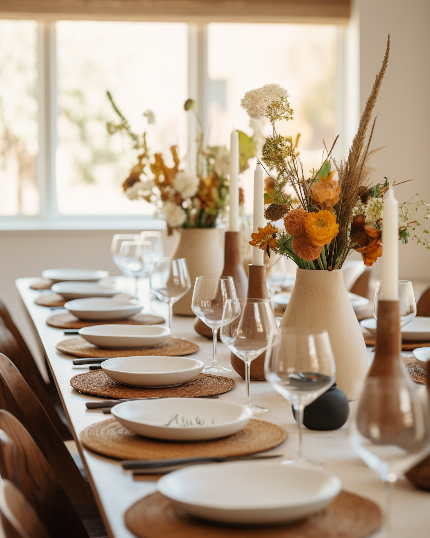 Rustic Elegance Dining Ambience