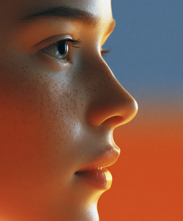 Profile Glow Portrait