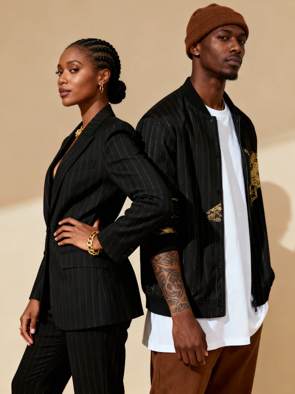 Stylish Duo Portrait