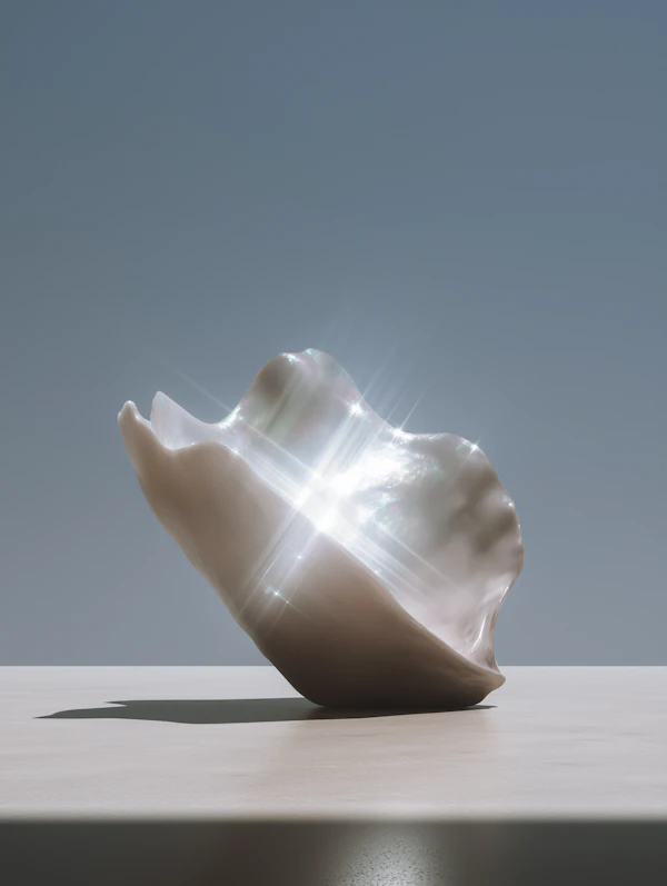 Luminous Seashell Display