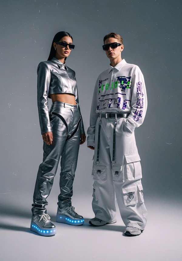 Futuristic Fashion Duo