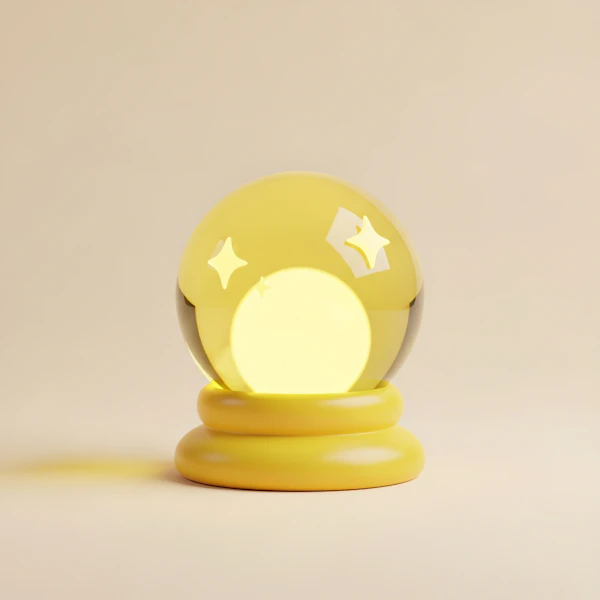 Glowing Yellow Sphere