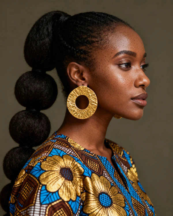 Elegant Profile Portrait
