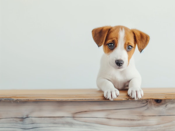 Charming Jack Russell Terrier Puppy