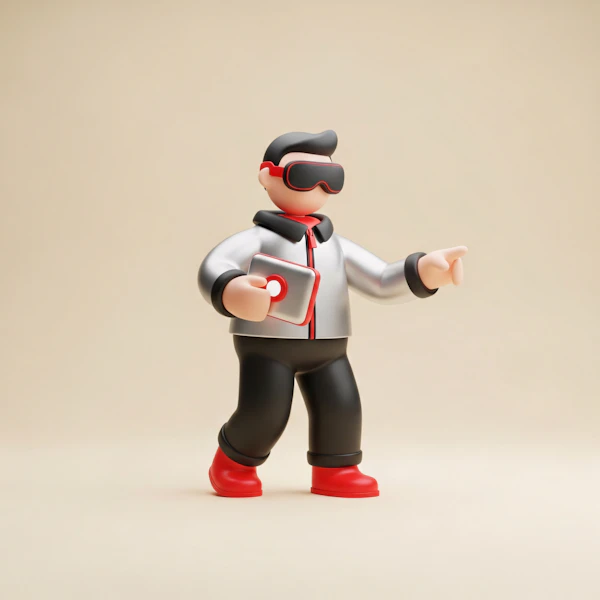 Futuristic Character Pose