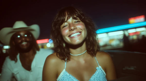 Neon Night Smiles