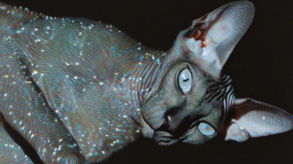 Artistic Sphynx Cat
